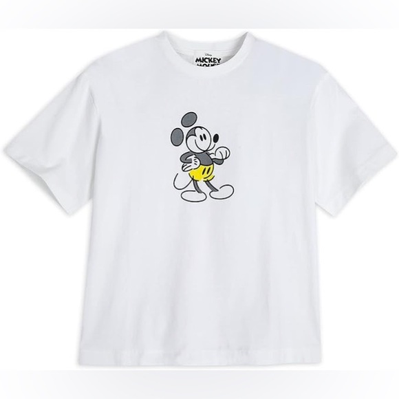 Disney Mickey Mouse Genuine Mousewear Short Sleeve T-Shirt White Medium - Picture 1 of 12